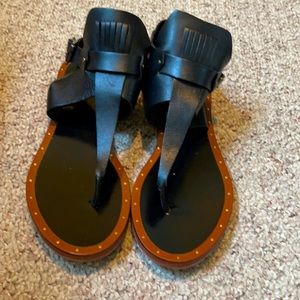 Zara Gladiator Black Sandals